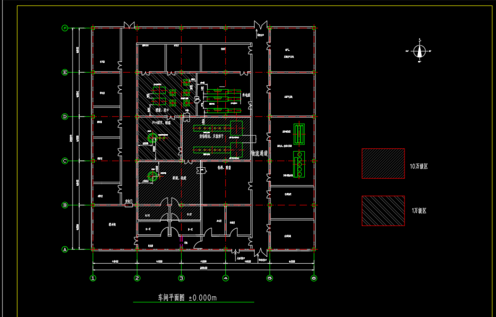 医药工程制药针剂PID及车间布置图.dwg插图2
